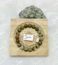 老料油畫風阿拉善手串D3090